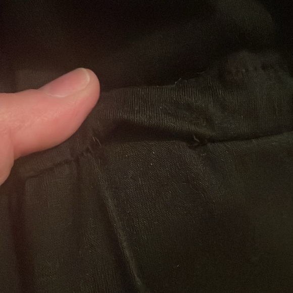 Black Straight Leg Jumpsuit with 3/4 sleeve - Picture 9 of 9